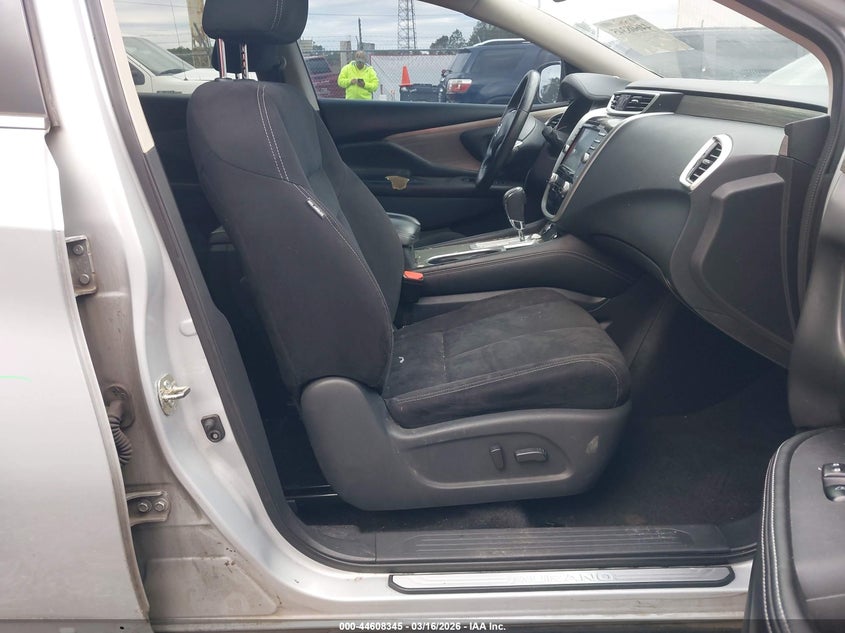 2018 Nissan Murano VIN 5N1AZ2MGXJN138691 IAAI salvage auction — FRONT END, Salvage (Mississippi), sold $1,875 on 2026-07-17 (photo 5)