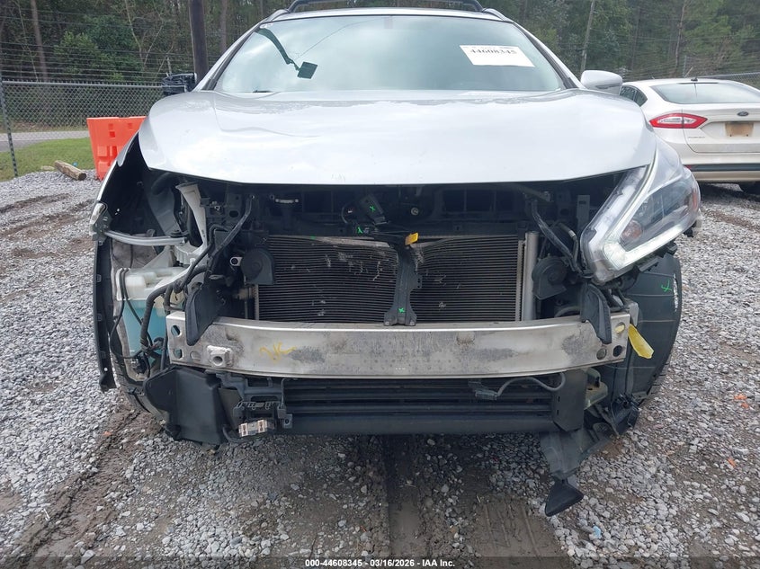 2018 Nissan Murano VIN 5N1AZ2MGXJN138691 IAAI salvage auction — FRONT END, Salvage (Mississippi), sold $1,875 on 2026-07-17 (photo 6)