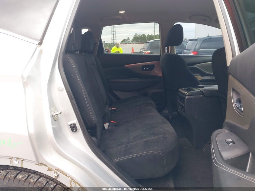 2018 Nissan Murano VIN 5N1AZ2MGXJN138691 IAAI salvage auction — FRONT END, Salvage (Mississippi), sold $1,875 on 2026-07-17 (photo 8)