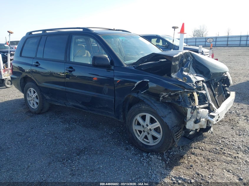 2004 Toyota Highlander VIN JTEGP21A240018241 IAAI salvage auction — FRONT END, Clear (Arkansas), sold $125 on 2026-07-29 (photo 1)