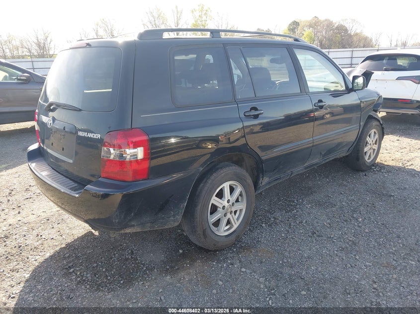 2004 Toyota Highlander VIN JTEGP21A240018241 IAAI salvage auction — FRONT END, Clear (Arkansas), sold $125 on 2026-07-29 (photo 4)