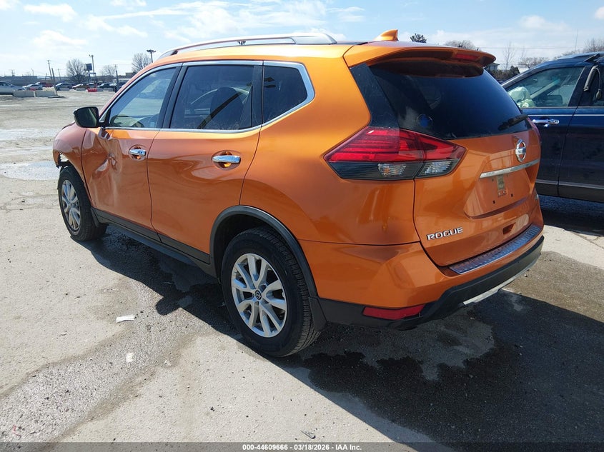 2017 Nissan Rogue VIN JN8AT2MV5HW275065 IAAI salvage auction — FRAME DAMAGE, Salvage Title, sold $1,200 on 2026-07-14 (photo 3)