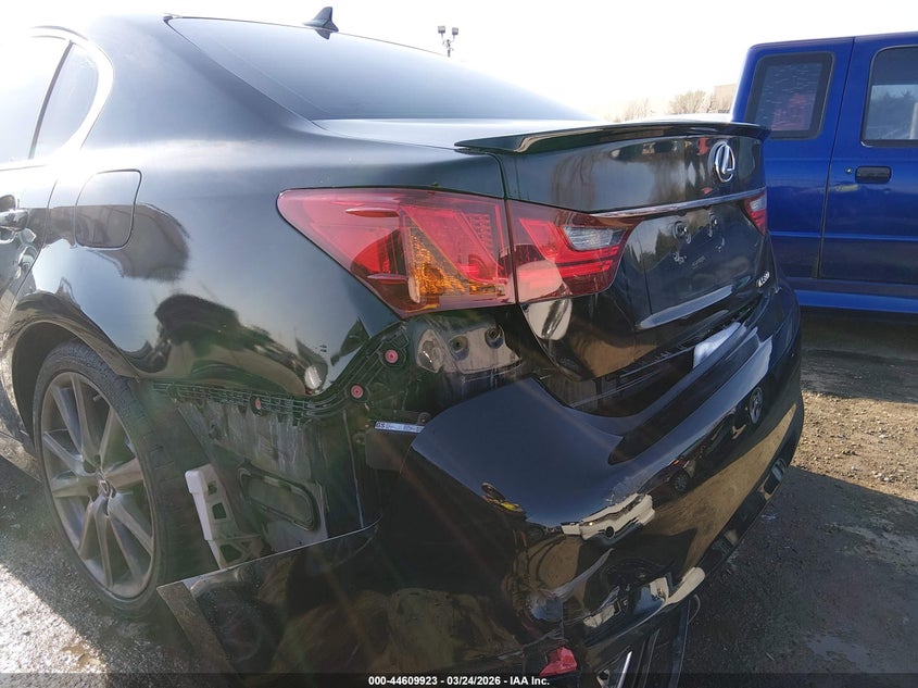 2014 Lexus Gs VIN JTHBE1BL4E5043739 IAAI salvage auction — REAR END, Wait Title, sold $5,000 on 2026-07-22 (photo 6)