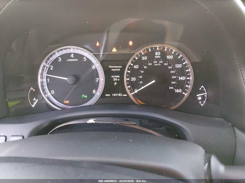 2014 Lexus Gs VIN JTHBE1BL4E5043739 IAAI salvage auction — REAR END, Wait Title, sold $5,000 on 2026-07-22 (photo 7)