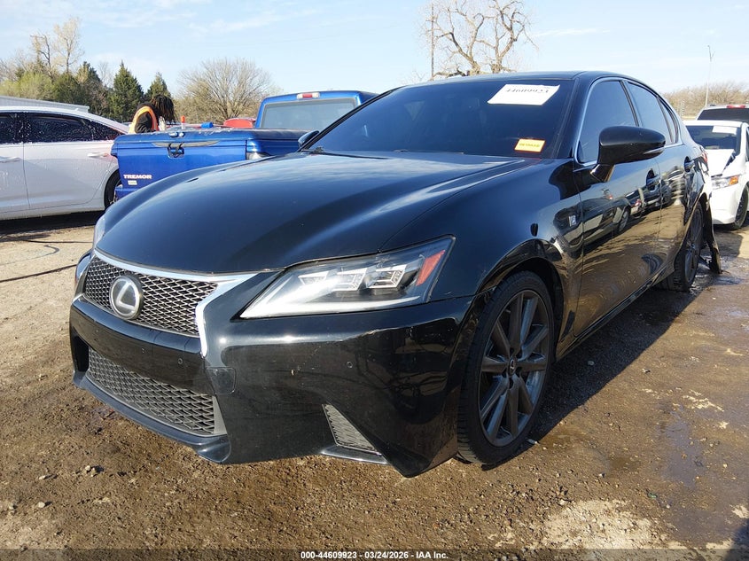 2014 Lexus Gs VIN JTHBE1BL4E5043739 IAAI salvage auction — REAR END, Wait Title, sold $5,000 on 2026-07-22 (photo 2)