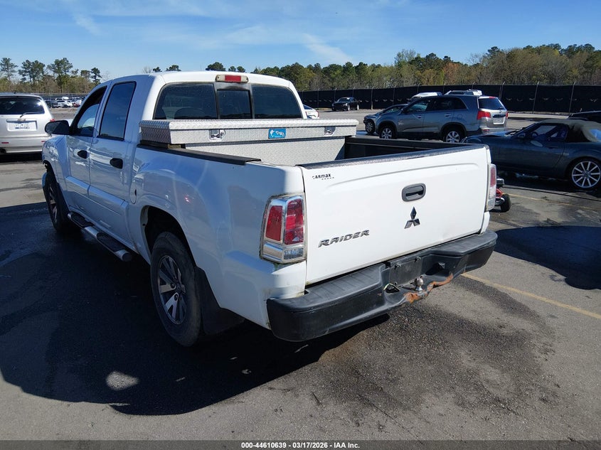2008 Mitsubishi Raider VIN 1Z7HC28K98S572393 IAAI salvage auction — FRONT END, Salvage (South Carolina), sold $475 on 2026-07-08 (photo 3)
