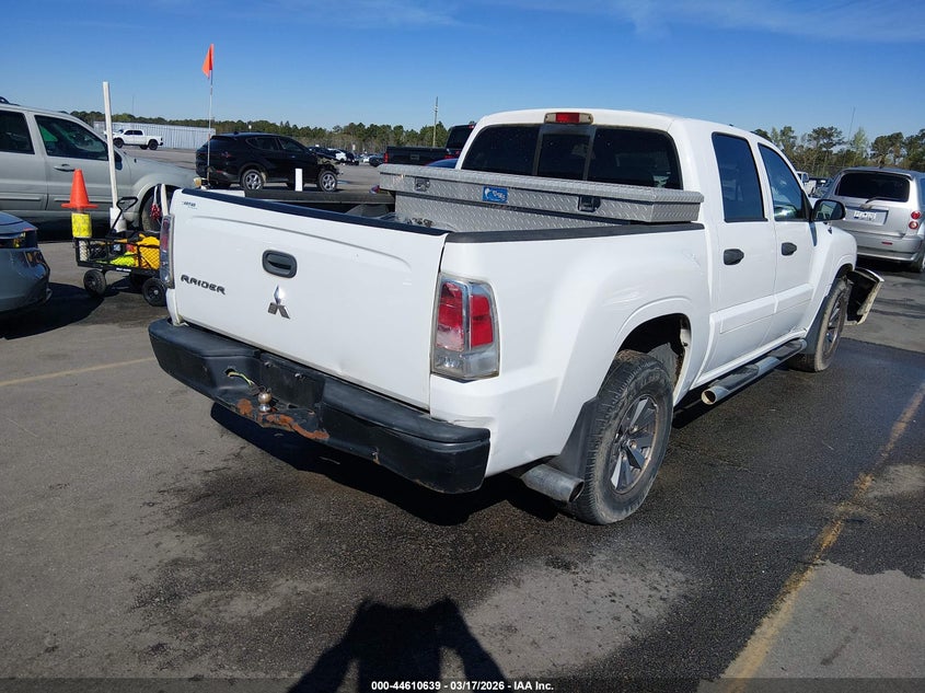 2008 Mitsubishi Raider VIN 1Z7HC28K98S572393 IAAI salvage auction — FRONT END, Salvage (South Carolina), sold $475 on 2026-07-08 (photo 4)