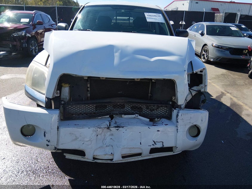 2008 Mitsubishi Raider VIN 1Z7HC28K98S572393 IAAI salvage auction — FRONT END, Salvage (South Carolina), sold $475 on 2026-07-08 (photo 6)
