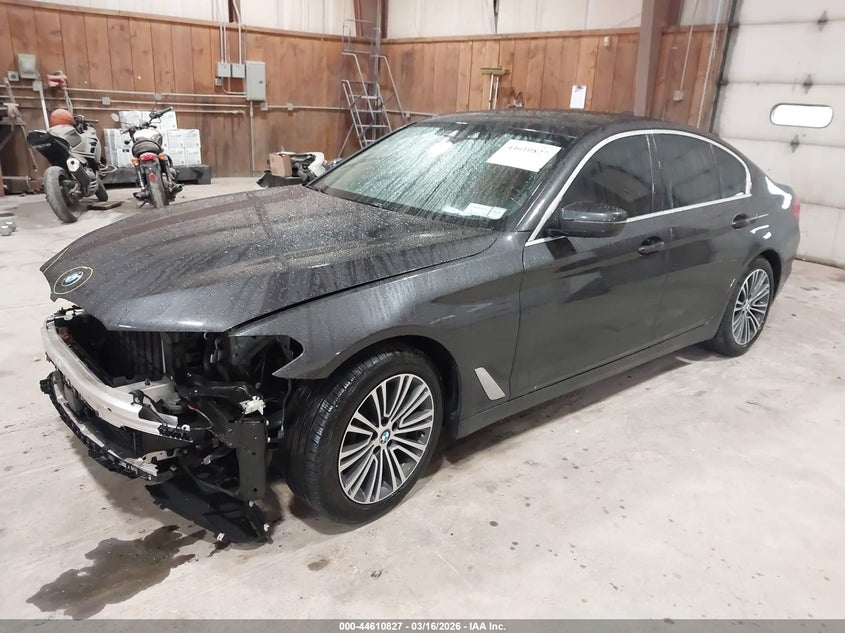 2019 BMW 5er VIN WBAJA7C55KWW23354 IAAI salvage auction — FRONT END, Salvage Title, sold $7,575 on 2026-07-15 (photo 2)