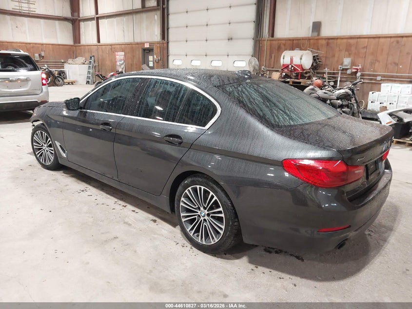 2019 BMW 5er VIN WBAJA7C55KWW23354 IAAI salvage auction — FRONT END, Salvage Title, sold $7,575 on 2026-07-15 (photo 3)