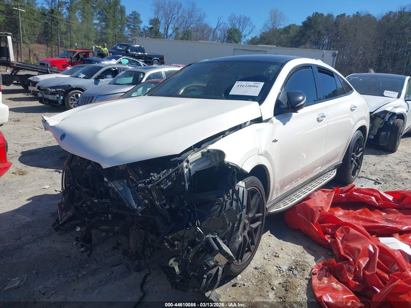 2021 Mercedes-benz Gle coupe VIN 4JGFD6BB6MA185375 IAAI salvage auction — FRONT END, Salvage (Georgia), sold $18,800 on 2026-07-13 (photo 2)