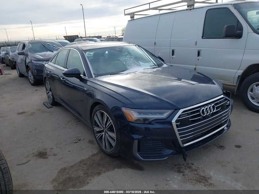 2019 Audi A6 VIN WAUM2AF21KN083905 IAAI salvage auction — LEFT FRONT, Salvage Title, sold $12,025 on 2026-07-14 (photo 1)