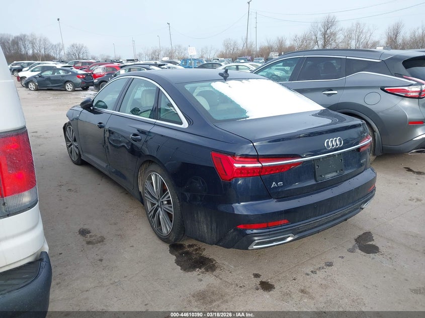 2019 Audi A6 VIN WAUM2AF21KN083905 IAAI salvage auction — LEFT FRONT, Salvage Title, sold $12,025 on 2026-07-14 (photo 3)