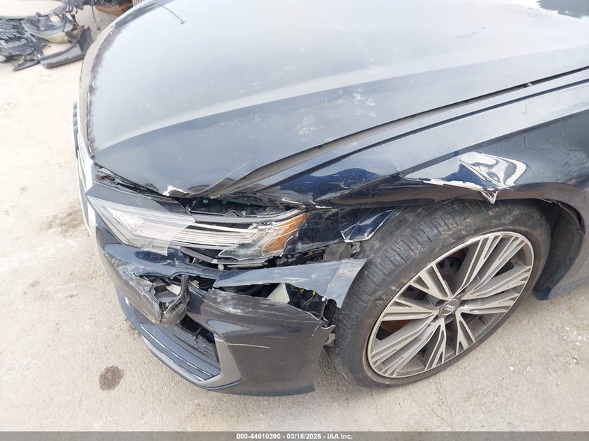 2019 Audi A6 VIN WAUM2AF21KN083905 IAAI salvage auction — LEFT FRONT, Salvage Title, sold $12,025 on 2026-07-14 (photo 6)