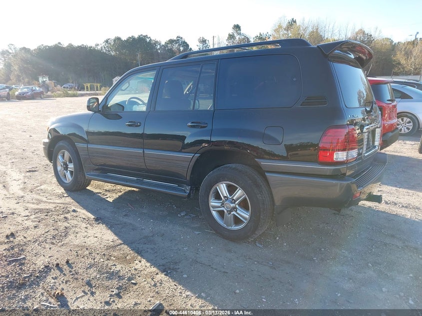 2007 Lexus Lx VIN JTJHT00WX74023154 IAAI salvage auction — RIGHT FRONT, Salvage (North Carolina), sold $6,600 on 2026-07-16 (photo 3)