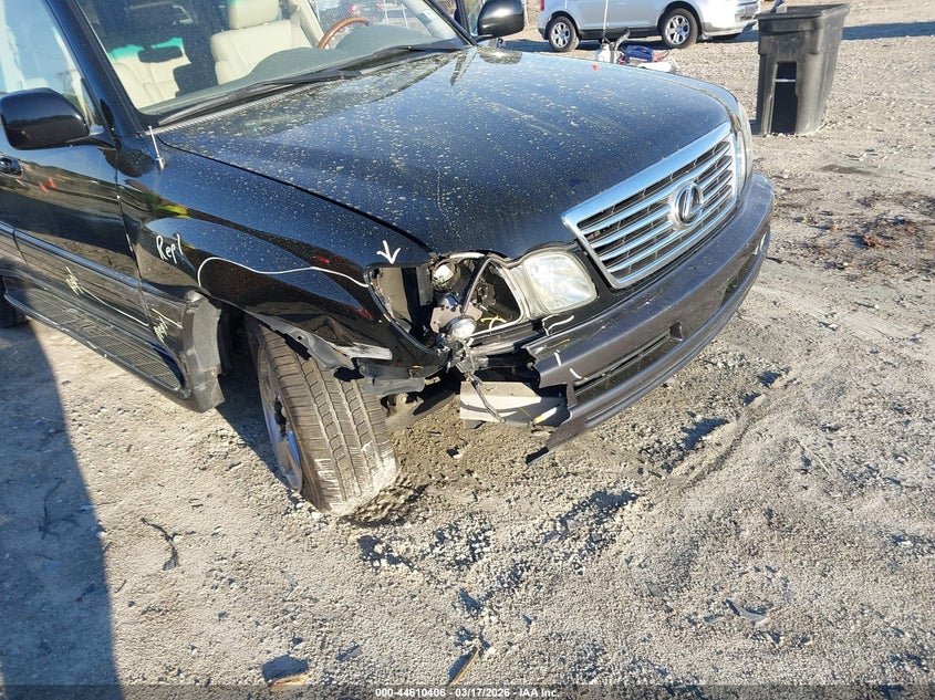 2007 Lexus Lx VIN JTJHT00WX74023154 IAAI salvage auction — RIGHT FRONT, Salvage (North Carolina), sold $6,600 on 2026-07-16 (photo 6)