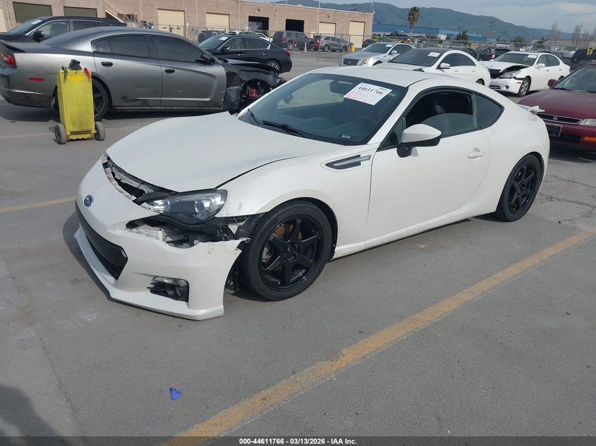 2014 Subaru Brz VIN JF1ZCAC17E9602296 IAAI salvage auction — FRONT END, Salvage (California), sold $2,050 on 2026-07-19 (photo 2)