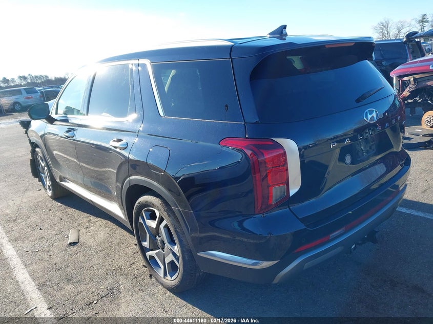 2024 Hyundai Palisade VIN KM8R5DGEXRU792001 IAAI salvage auction — FRONT END, Salvage (New Jersey), sold $5,350 on 2026-07-27 (photo 3)