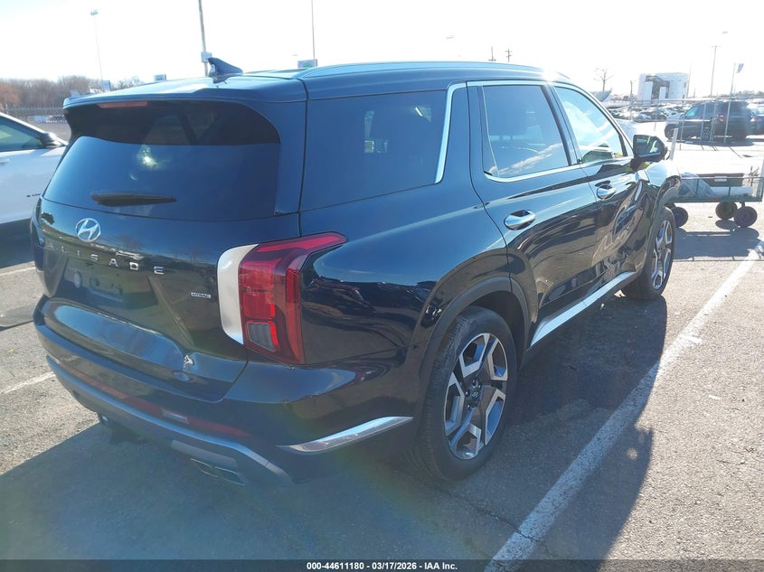2024 Hyundai Palisade VIN KM8R5DGEXRU792001 IAAI salvage auction — FRONT END, Salvage (New Jersey), sold $5,350 on 2026-07-27 (photo 4)