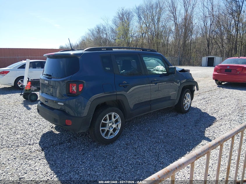 2022 Jeep Renegade VIN ZACNJDB12NPN83573 IAAI salvage auction — FRONT END, Salvage Title, sold $800 on 2026-07-21 (photo 4)