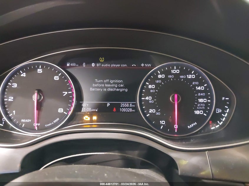 2016 Audi A6 VIN WAUFGAFC6GN061909 IAAI salvage auction — FRONT END, Regular (South Dakota), sold $50 on 2026-07-28 (photo 7)