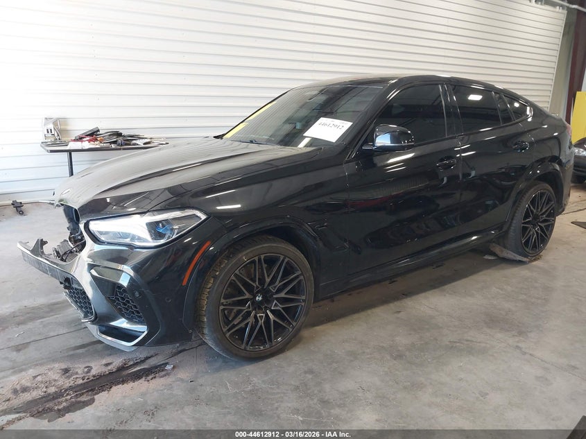 2020 BMW X6 m VIN 5YMCY0C02L9C56135 IAAI salvage auction — FRONT END, Salvage (Colorado), sold $27,250 on 2026-07-30 (photo 2)