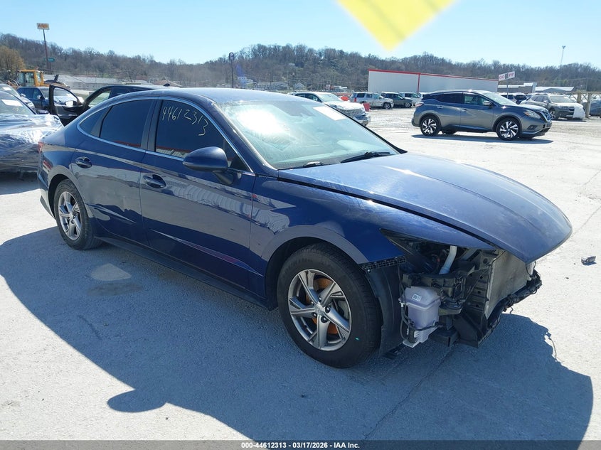 2021 Hyundai Sonata VIN 5NPEG4JA2MH128670 IAAI salvage auction — FRONT END, Clear (Missouri), sold $2,825 on 2026-07-21 (photo 1)