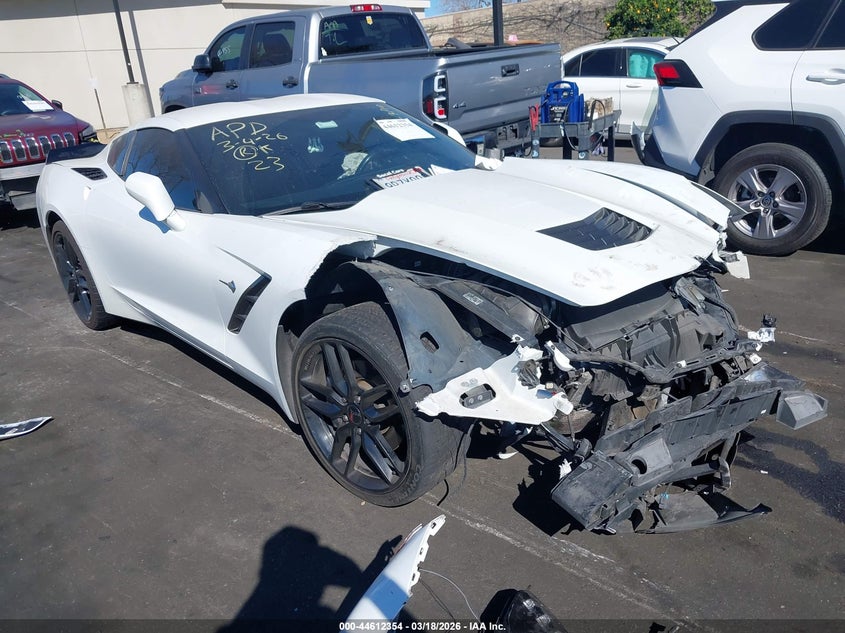 2016 Chevrolet Corvette VIN 1G1YB2D7XG5123729 — IAAI salvage auction photo
