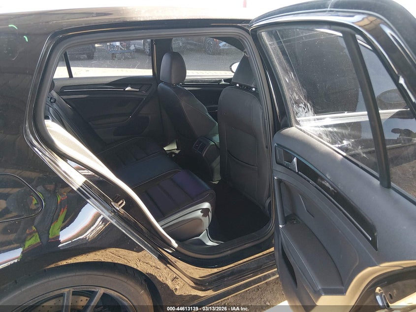 2018 Volkswagen Golf r VIN WVWWF7AU6JW185334 IAAI salvage auction — FRONT & REAR, Salvage Title, sold $6,100 on 2026-07-14 (photo 8)