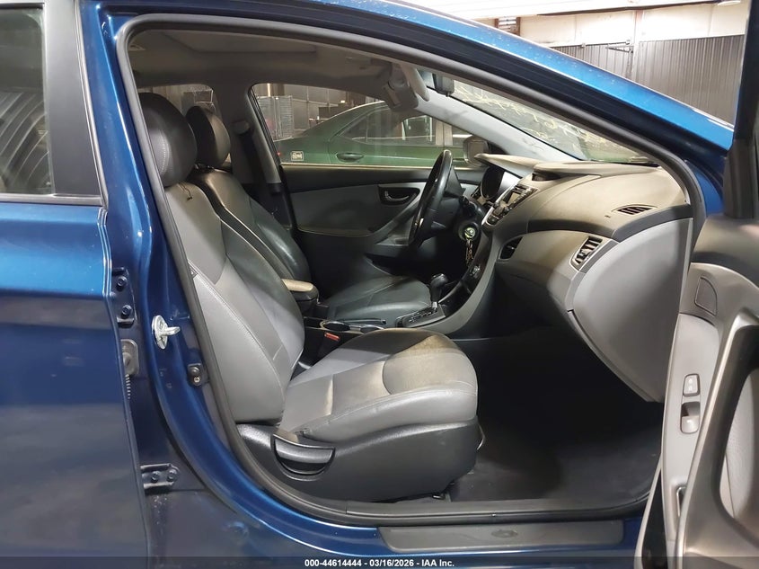 2013 Hyundai Elantra VIN KMHDH4AE8DU950046 IAAI salvage auction — LEFT SIDE, Salvage Title, sold $425 on 2026-07-07 (photo 5)