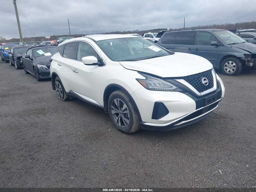 2023 Nissan Murano VIN 5N1AZ2AS5PC106700 IAAI salvage auction — LEFT SIDE, Salvage Title, sold $7,500 on 2026-07-13 (photo 1)