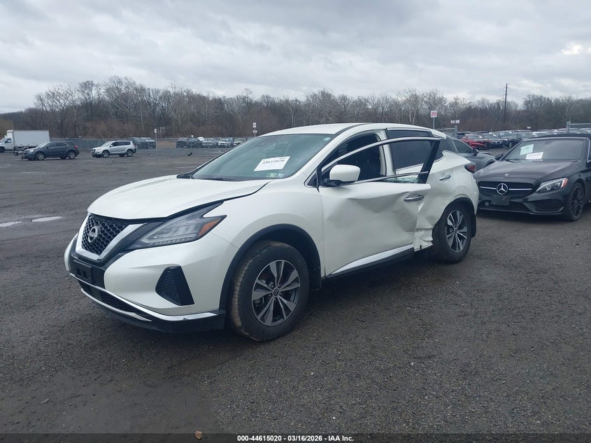 2023 Nissan Murano VIN 5N1AZ2AS5PC106700 IAAI salvage auction — LEFT SIDE, Salvage Title, sold $7,500 on 2026-07-13 (photo 2)
