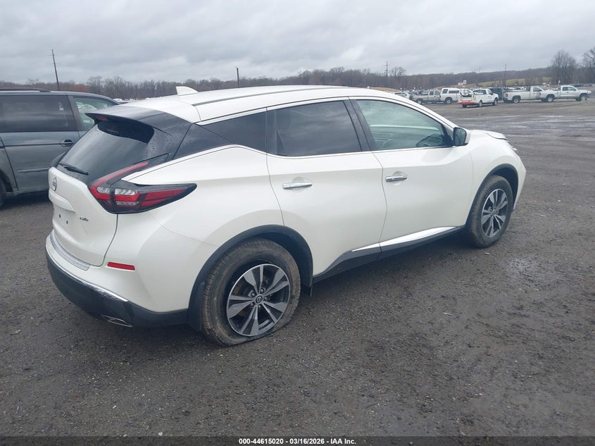 2023 Nissan Murano VIN 5N1AZ2AS5PC106700 IAAI salvage auction — LEFT SIDE, Salvage Title, sold $7,500 on 2026-07-13 (photo 4)