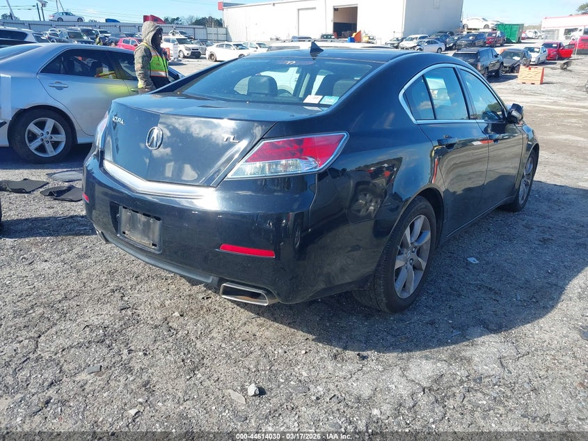 2012 Acura Tl VIN 19UUA8F29CA018194 IAAI salvage auction — FRONT END, Salvage Title, sold $700 on 2026-08-03 (photo 4)