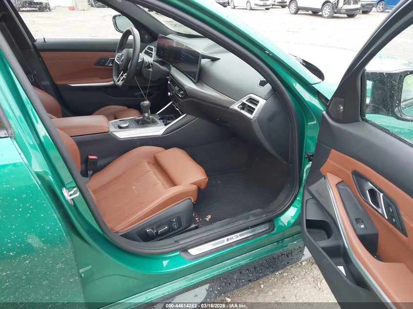 2025 BMW M3 VIN WBS13HJ0XSFT76657 IAAI salvage auction — FRONT END, Salvage Title, sold $26,250 on 2026-07-30 (photo 5)