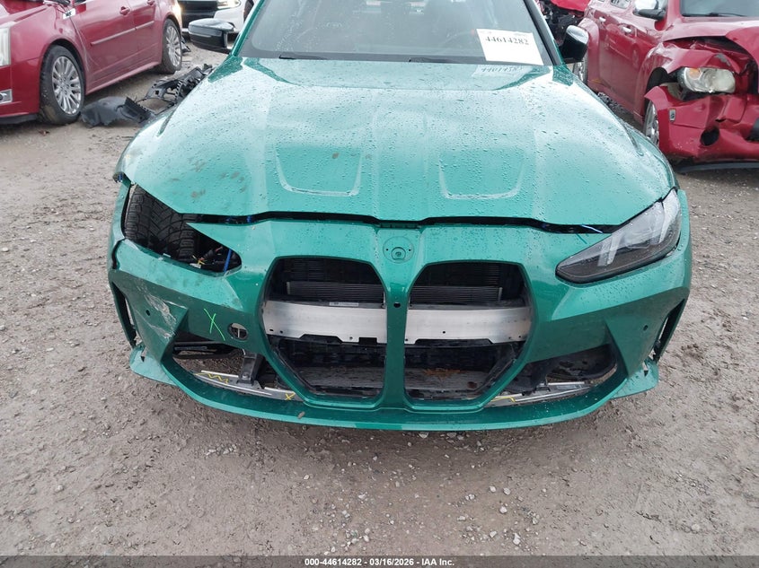 2025 BMW M3 VIN WBS13HJ0XSFT76657 IAAI salvage auction — FRONT END, Salvage Title, sold $26,250 on 2026-07-30 (photo 6)