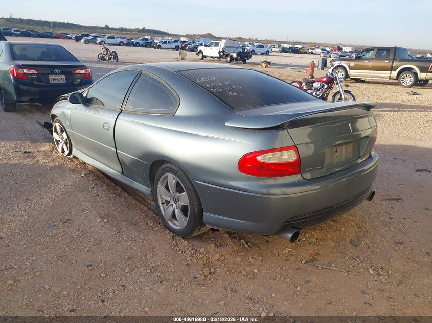 2005 Pontiac Gto VIN 6G2VX12U85L396022 IAAI salvage auction — FRONT END, Salvage (Texas), sold $3,700 on 2026-07-23 (photo 3)