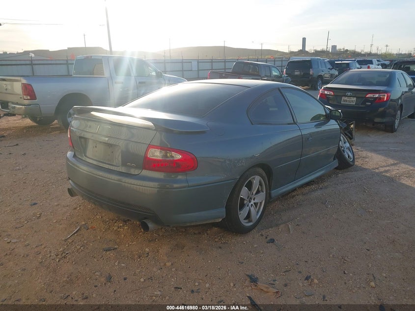 2005 Pontiac Gto VIN 6G2VX12U85L396022 IAAI salvage auction — FRONT END, Salvage (Texas), sold $3,700 on 2026-07-23 (photo 4)