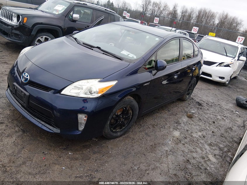 2014 Toyota Prius VIN JTDKN3DU9E0364448 IAAI salvage auction — REAR END, Salvage Title, sold $175 on 2026-07-23 (photo 2)