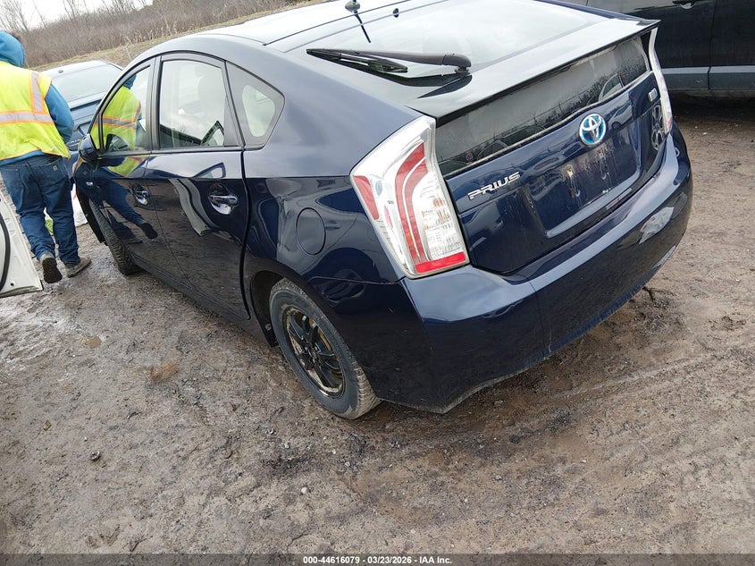 2014 Toyota Prius VIN JTDKN3DU9E0364448 IAAI salvage auction — REAR END, Salvage Title, sold $175 on 2026-07-23 (photo 3)