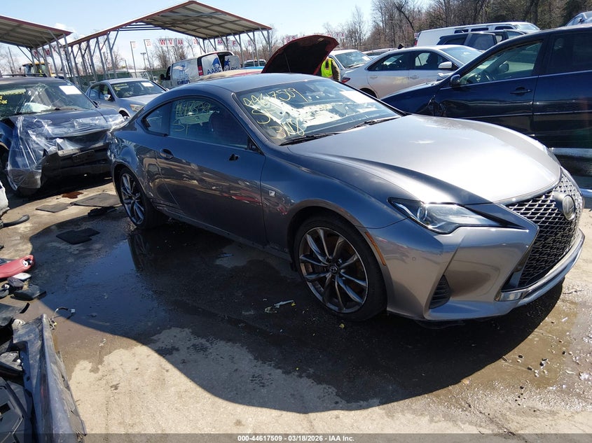 2019 Lexus Rc VIN JTHHA5BC0K5010245 IAAI salvage auction — LEFT FRONT, Salvage Title, sold $5,400 on 2026-07-30 (photo 1)