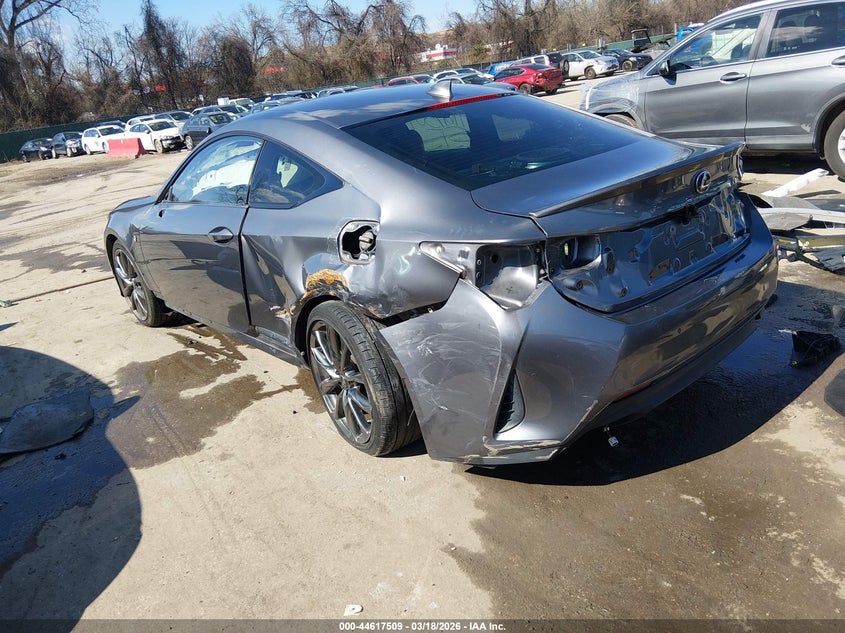 2019 Lexus Rc VIN JTHHA5BC0K5010245 IAAI salvage auction — LEFT FRONT, Salvage Title, sold $5,400 on 2026-07-30 (photo 3)