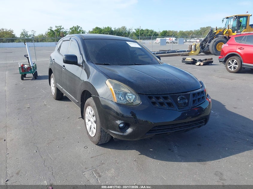 2013 Nissan Rogue VIN JN8AS5MT4DW515719 IAAI salvage auction — LEFT FRONT, Rebuildable (Florida), sold $25 on 2026-07-29 (photo 1)