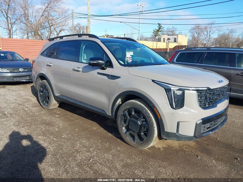 2025 Kia Sorento VIN 5XYRKDJF9SG349151 IAAI salvage auction — UNKNOWN, Wait Title, sold $16,000 on 2026-07-23 (photo 1)