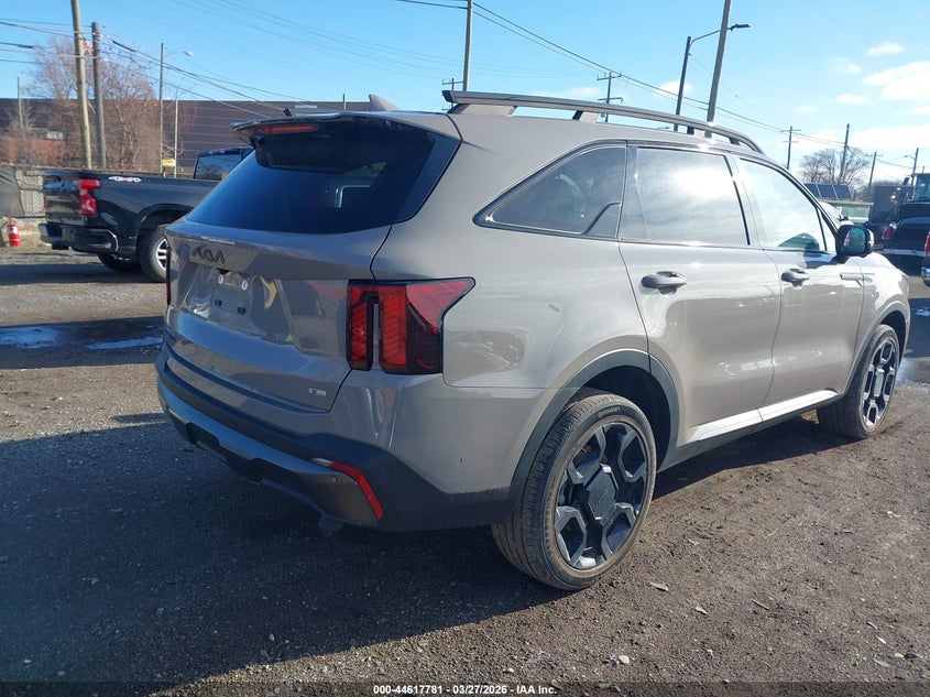 2025 Kia Sorento VIN 5XYRKDJF9SG349151 IAAI salvage auction — UNKNOWN, Wait Title, sold $16,000 on 2026-07-23 (photo 4)