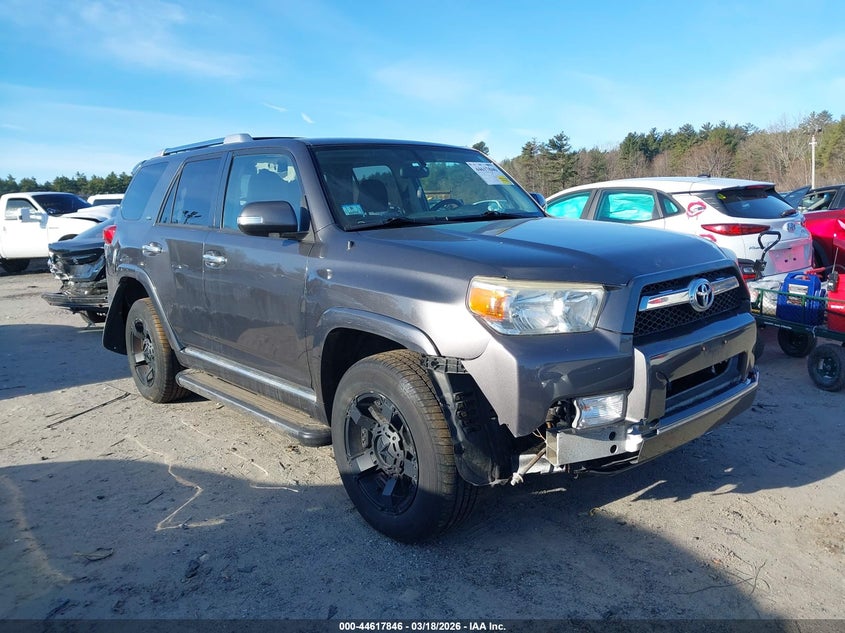 2012 Toyota 4runner VIN JTEBU5JR4C5082373 IAAI salvage auction — FRONT END, Salvage (Massachusetts), sold $4,450 on 2026-07-29 (photo 1)