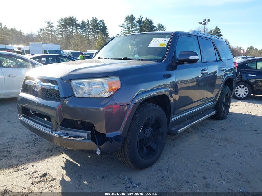 2012 Toyota 4runner VIN JTEBU5JR4C5082373 IAAI salvage auction — FRONT END, Salvage (Massachusetts), sold $4,450 on 2026-07-29 (photo 2)