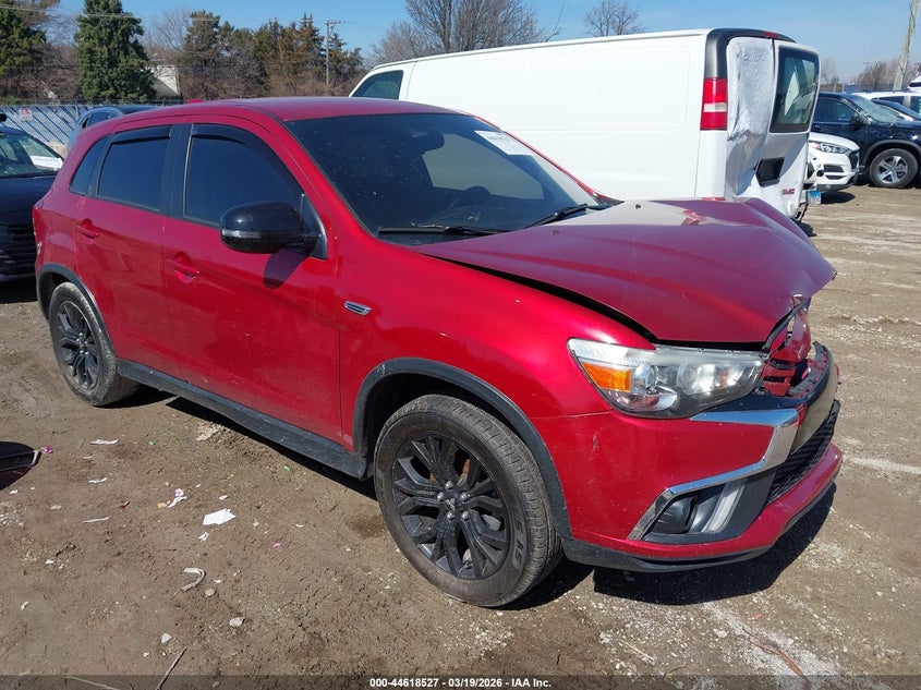 2018 Mitsubishi Outlander VIN JA4AP3AU0JU010504 IAAI salvage auction — FRONT & REAR, Salvage Title, sold $1,200 on 2026-07-21 (photo 1)