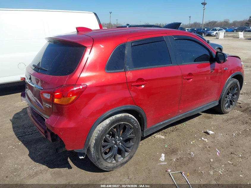 2018 Mitsubishi Outlander VIN JA4AP3AU0JU010504 IAAI salvage auction — FRONT & REAR, Salvage Title, sold $1,200 on 2026-07-21 (photo 4)