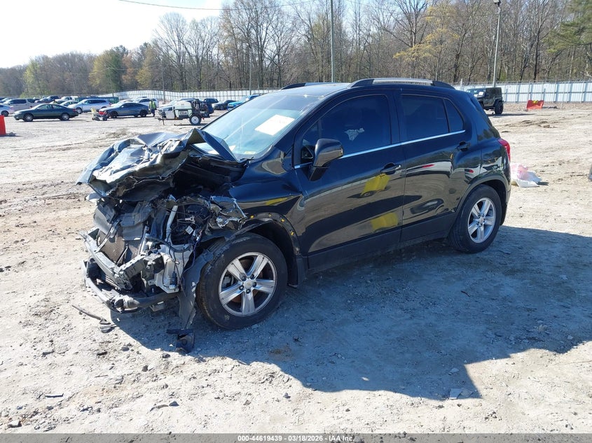 2016 Chevrolet Trax VIN KL7CJLSB2GB546644 IAAI salvage auction — FRONT END, Salvage Title, sold $425 on 2026-07-23 (photo 2)